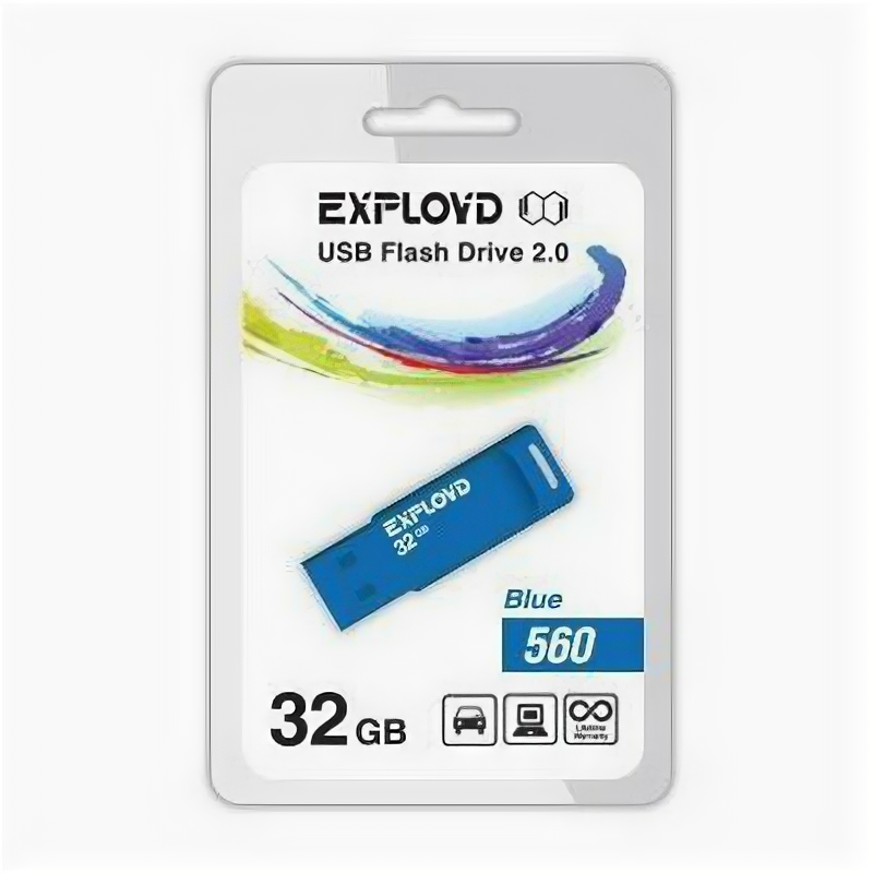 Exployd 32GB-560-синий .