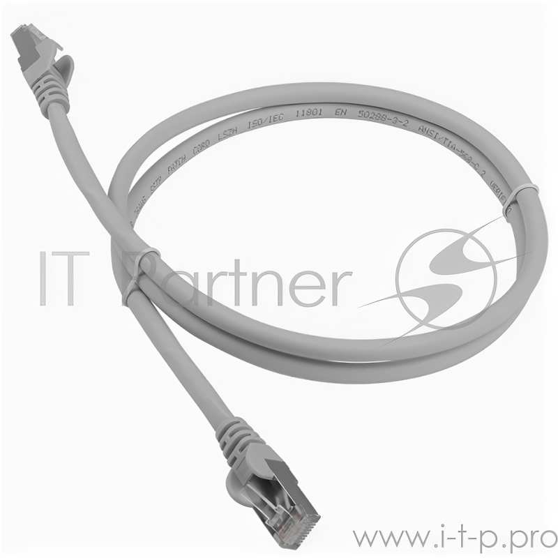 Патч-корд Lanmaster Lszh FTP кат.6A, 2.0 м, белый Lan-pc45/s6a-2.0-wh