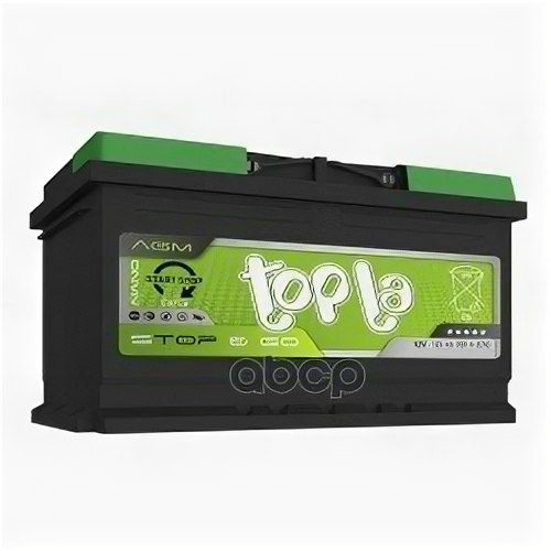 105 Ач Topla Stop&Go Agm О/П (114105) (950А Д*Ш*В 39,3*17,5*19,0 См) Topla арт. 114105