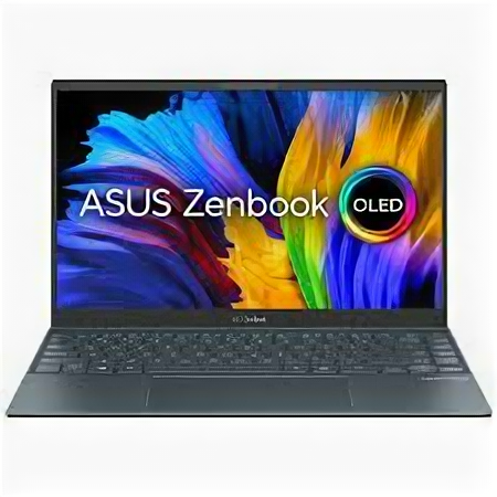 Ноутбук Asus Zenbook 13 OLED UX325EA-KG748W Gray Core i7-1165G7/16G/512G SSD/13,3" FHD OLED/Intel Iris Xe Graphics/WiFi/BT/Win11 (90NB0SL1-M00DD0)