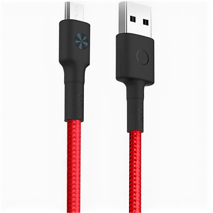 Кабель USB/Micro ZMI 100cm 60W AL603 (Red)