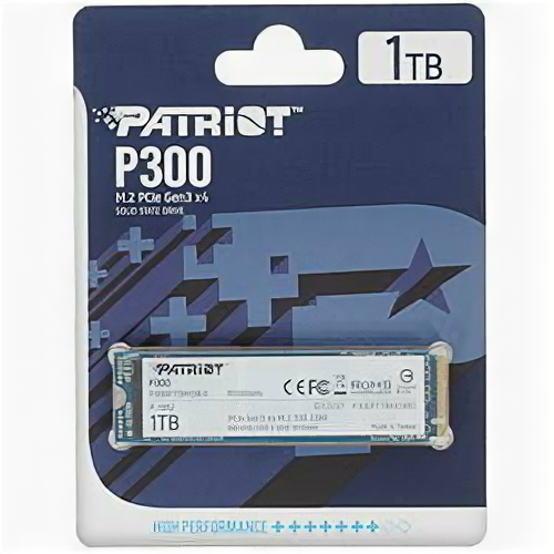 Твердотельный накопитель SSD M.2 Patriot 1.0Tb P300 (P300P1TBM28)