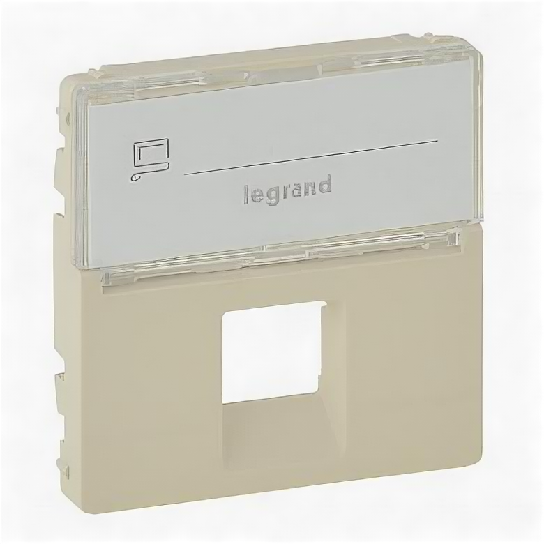 Legrand Valena Life Лицевая панель RJ11, RJ45 с маркер. 755471 1 шт.