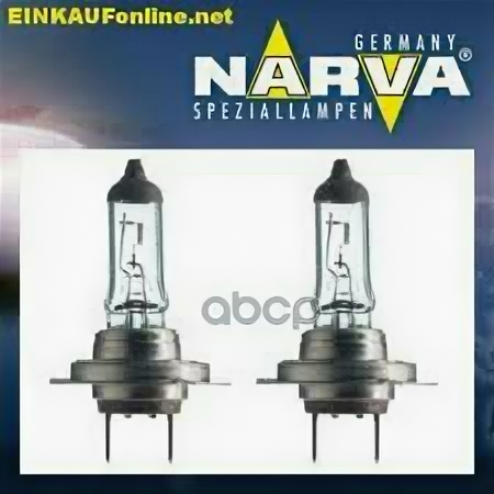 Автолампа Narva 48339 H7 12V 55W Px26d Range Power50 (К1/10/100) Narva арт. 48339