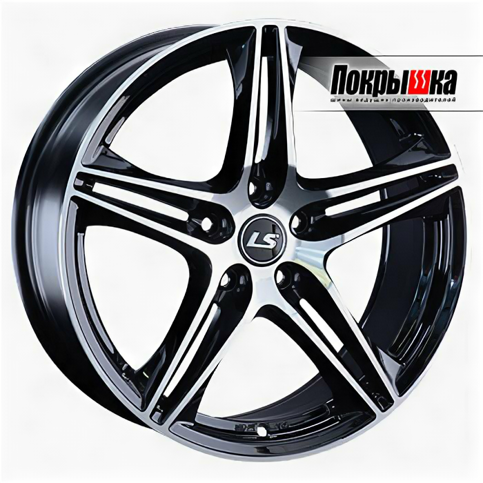 Диски LS Wheels LS-1056 7.0х16/5х100 D57.1 ET43.0, BKF