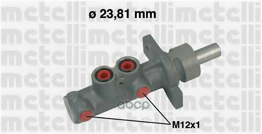 Главный Тормозной Цилиндр Ford Transit Metelli арт. 050635