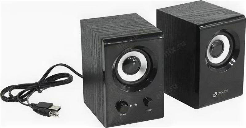 Компьютерная акустика Oklick OK-160 Black (2x3W, питание от USB) 417559 .