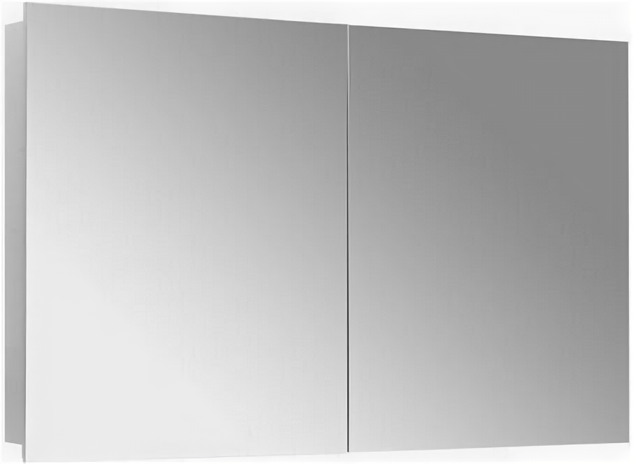 Шкаф с зеркалом Акватон Лондри 120 (1A267402LH010) - фотография № 1