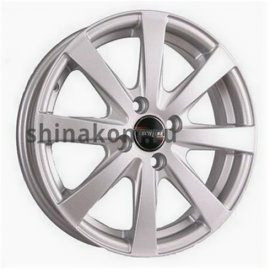 Диск 6*16 4*100 ET37 60,1 TechLine 634 Silver