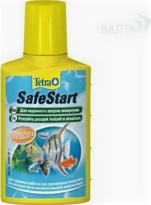 Tetra Safe Start бактериальная культура для запуска аквариума 50 мл .