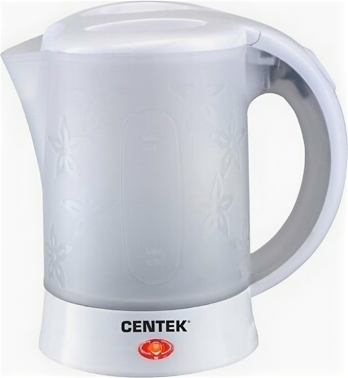 Чайник Centek СТ-0054 бело-серый .