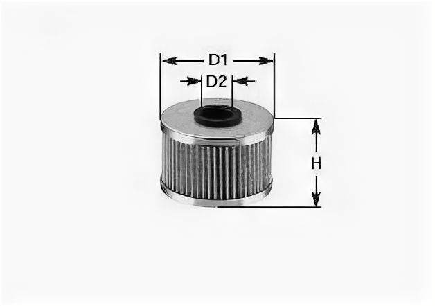 Фильтр масляный MB 612 Vario MAN D0834/D0836 LF3769 Clean Filters ML027