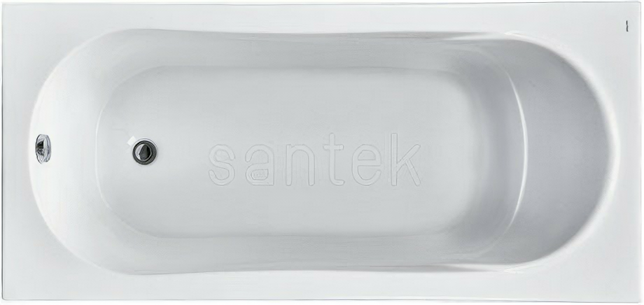 Santek Акриловая ванна 170х70 см Santek Касабланка М 1.WH50.1.531