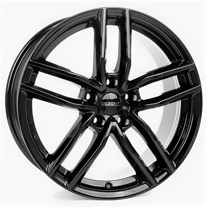 Литые колесные диски Dezent TR black 7x17 5x114.3 ET45 D66.1 Black (Black)