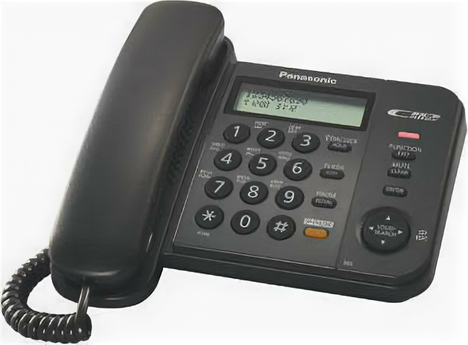 Panasonic KX-TS2358RUB Проводной телефон Панасоник .