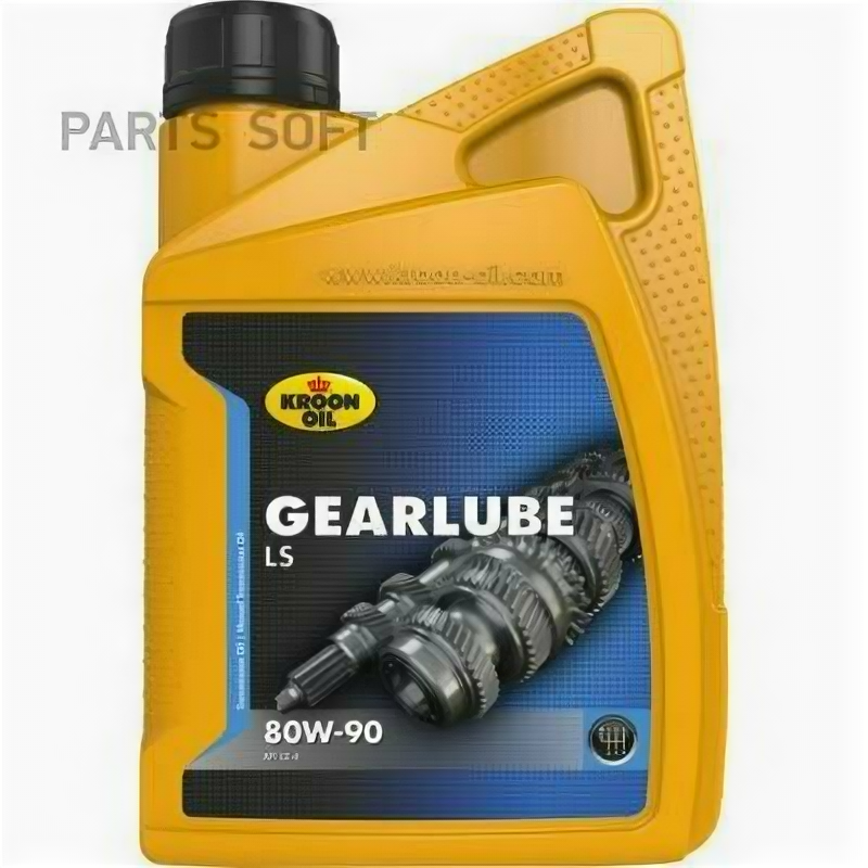 KROON-OIL 01214 Масло трансмиссионное Gearlube LS 80W-90 1L