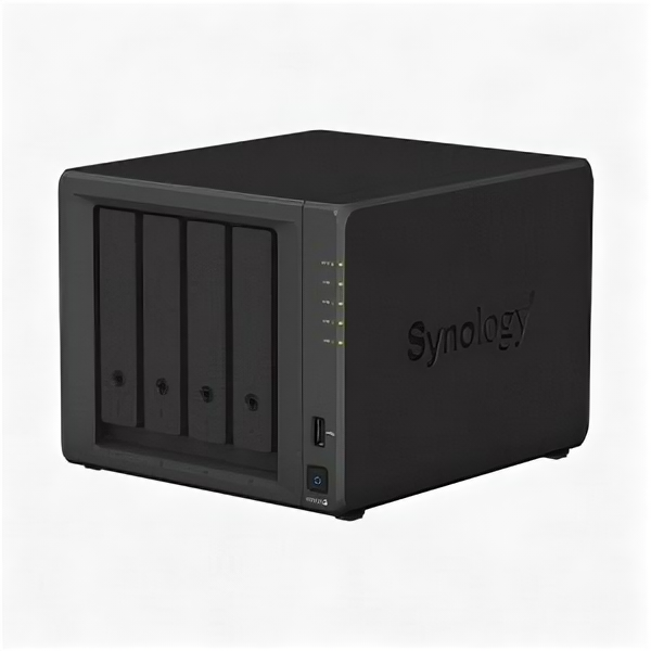 ABC Сетевое хранилище данных (NAS) Synology DS923+ для 4x3.5/2.5 SATA SSD/HDD (USB3.0, 2x1Гбит LAN, e-SATA)