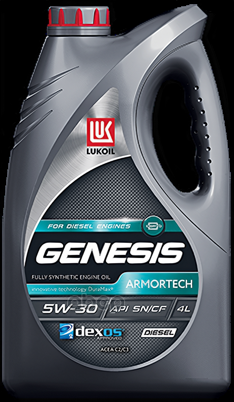 LUKOIL Масло Моторное Lukoil Genesis Armortech Diesel Синтетическое 5W-30 Sn/Cf 4Л.