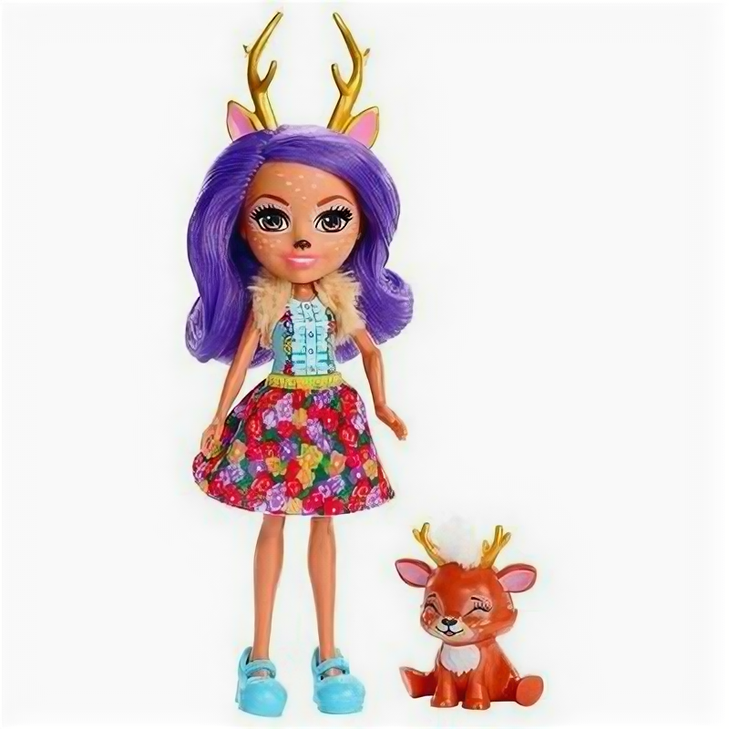 Кукла Энчантималс с любимой зверюшкой Mattel 5195126 .