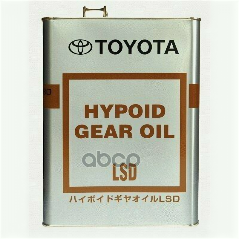Toyota Масло Трансмиссионное Hypoid Gear Oil Lsd 85W-90 Api-Gl-5 Металл 4L 0888500305 TOYOTA арт. 0888500305