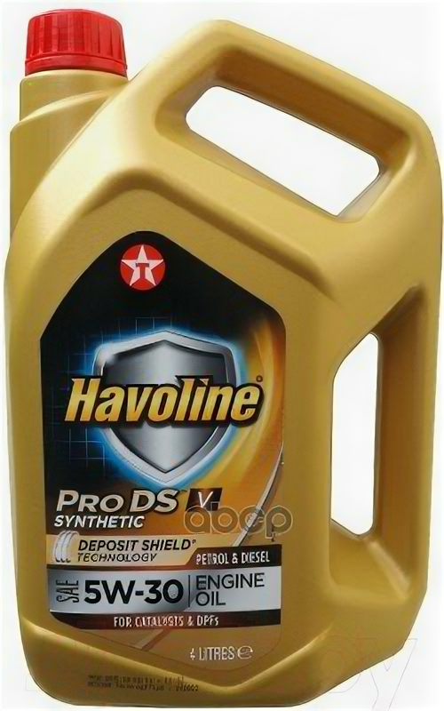 TEXACO Масло Моторное Texaco Havoline Prods V Синт. 5W-30 4Л.