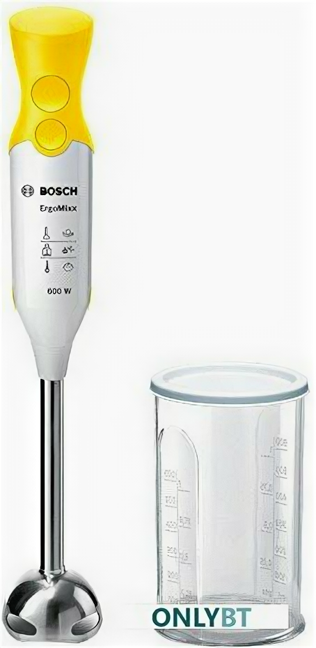 Блендер Bosch MSM66110Y белый/желтый