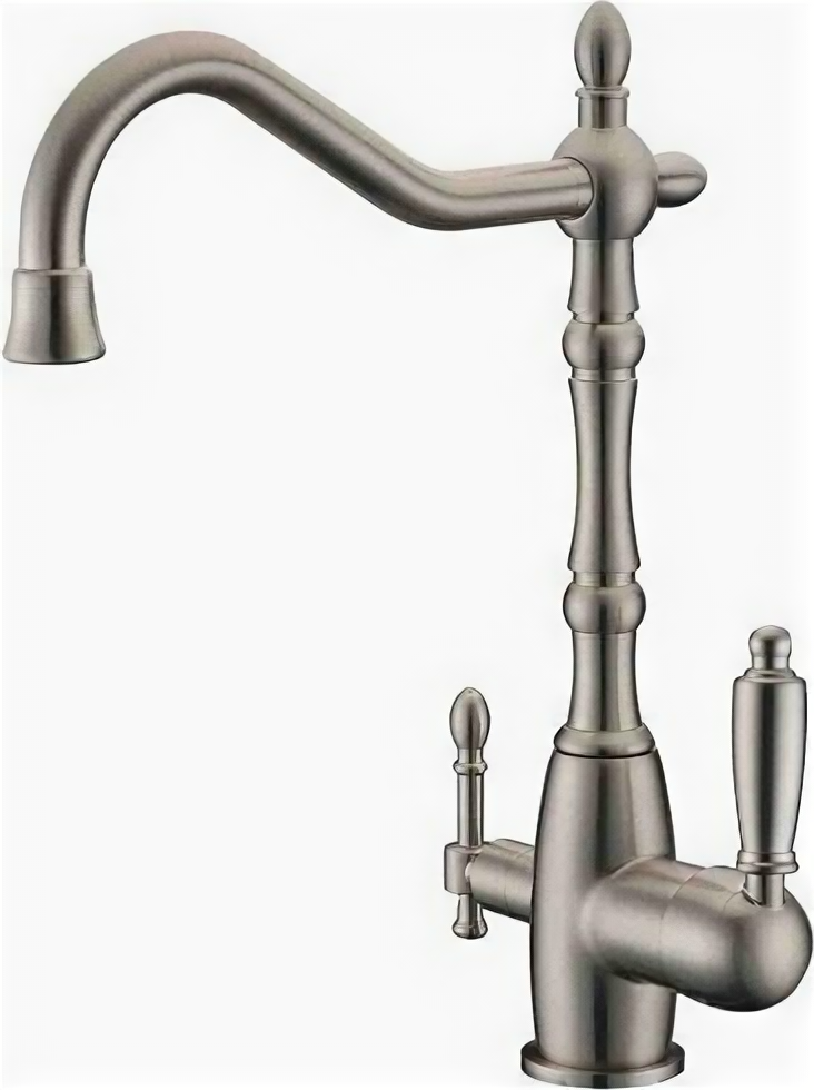 Смеситель для кухни Zorg Sanitary ZR 312 YF-33 Никель