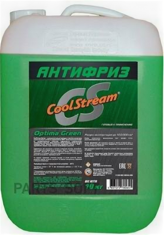 Антифриз COOLSTREAM Optima зеленый G11 10л COOLSTREAM / арт. CS010703GR - (1 шт)