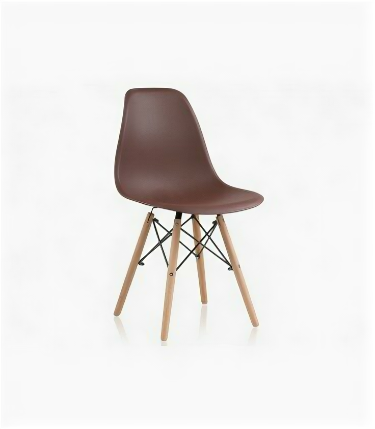 Стул Eames PC-015 brown