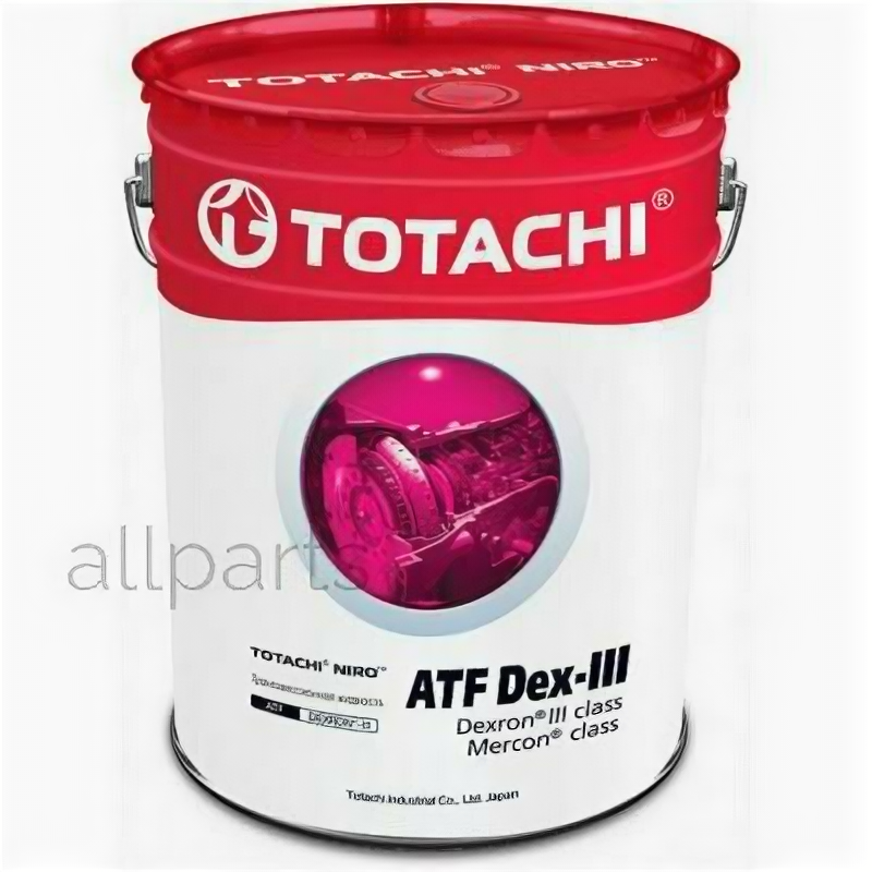 TOTACHI 21220 TOTACHI NIRO ATF DEX III (19L)_ .! \Dexron IIIH, IIIG, Ford MERCON 2, Allison C-4