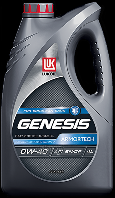 LUKOIL Масло Лукойл Genesis Armotech 0W40 4Л Моторное (Синт)