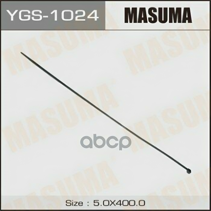 Хомут Пластиковый Черный 5Х400 (Уп100шт) Masuma арт. YGS1024