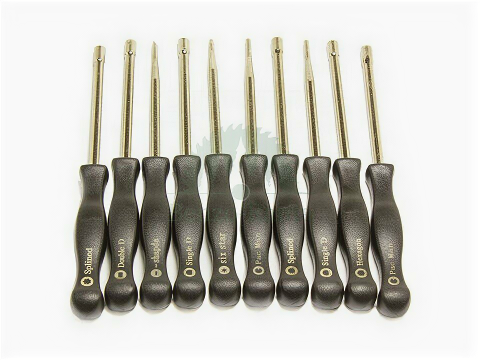 фото Набор отверток для регулировки карбюратора бензопил 10 предметов