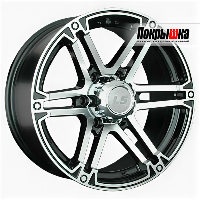 Диски LS Wheels LS-473 8.0х17/6х139.7 D110.5 ET10.0, BKF