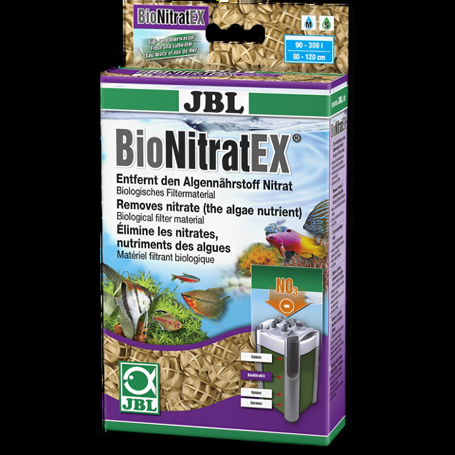 JBL BioNitratEx - Фильтрующий материал для удаления нитратов, биошарики, 100 шт