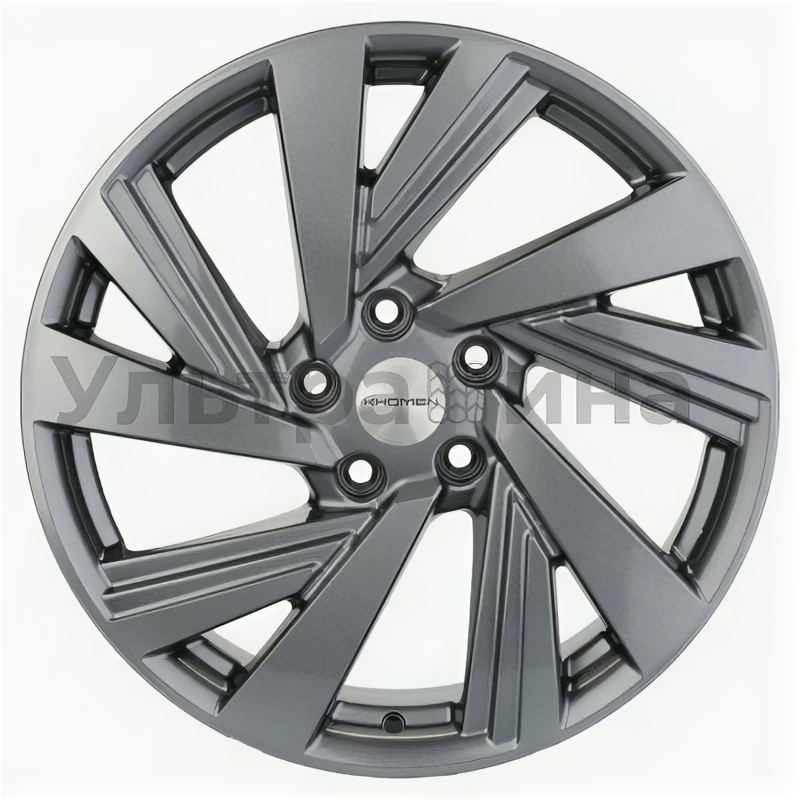 Khomen Wheels KHW1801 (Kodiaq/Tiguan) G-Silver 7.5x18/5x112 ET43 D57.1