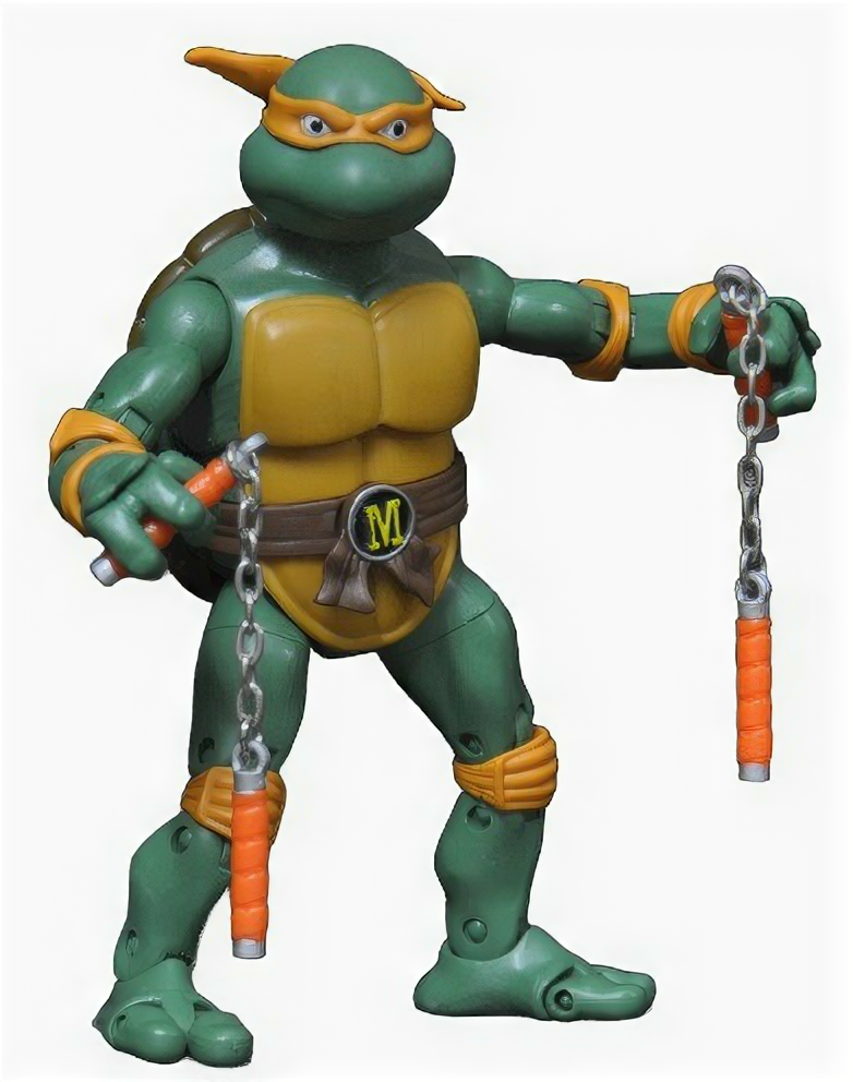 Подвижная фигурка черепашка ниндзя Микиланджело - Teenage Mutant Ninja Turtles