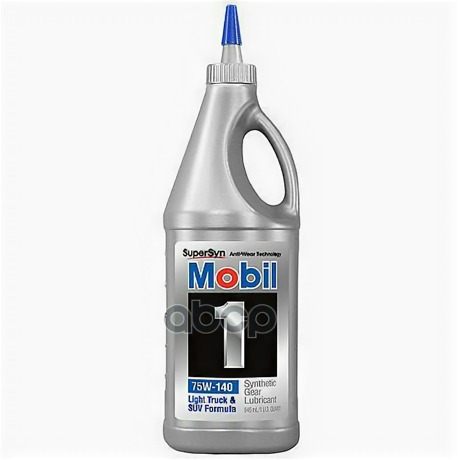 Масло Mobil 1 Synthetic Gear Lube Ls 75W-140,12X1 Qt. Mobil арт. 102490