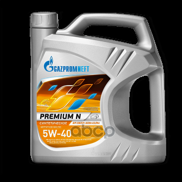 Gazpromneft 5W40 5L Premium N Sn/Cf, (3) Масло Мотор. Синтетич.