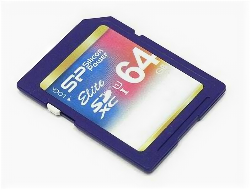 Silicon Power (sp064gbsdxau1v10) Sdxc Memory Card 64Gb Uhs-i U1 .