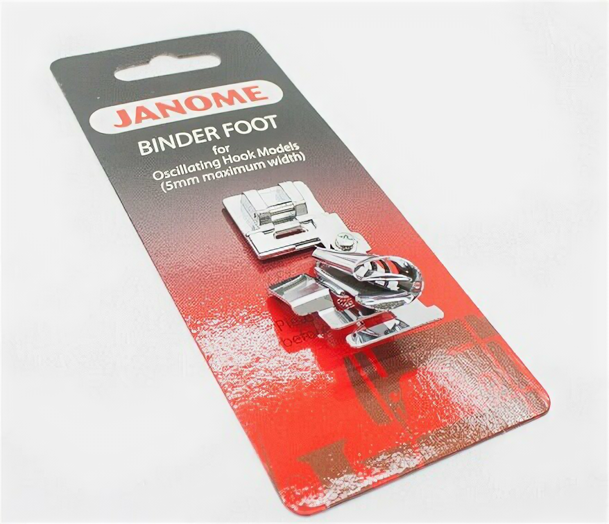 JANOME 200-140-009 Лапка для окантовки косой бейкой (вертикальный челнок) - фотография № 2
