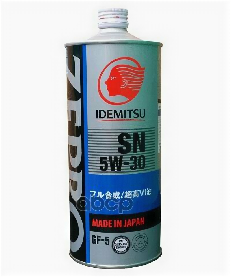 IDEMITSU Масло Моторное Idemitsu Zepro Touring Sn/Gf-5 5w-30 Синтетическое 1 Л 1845001