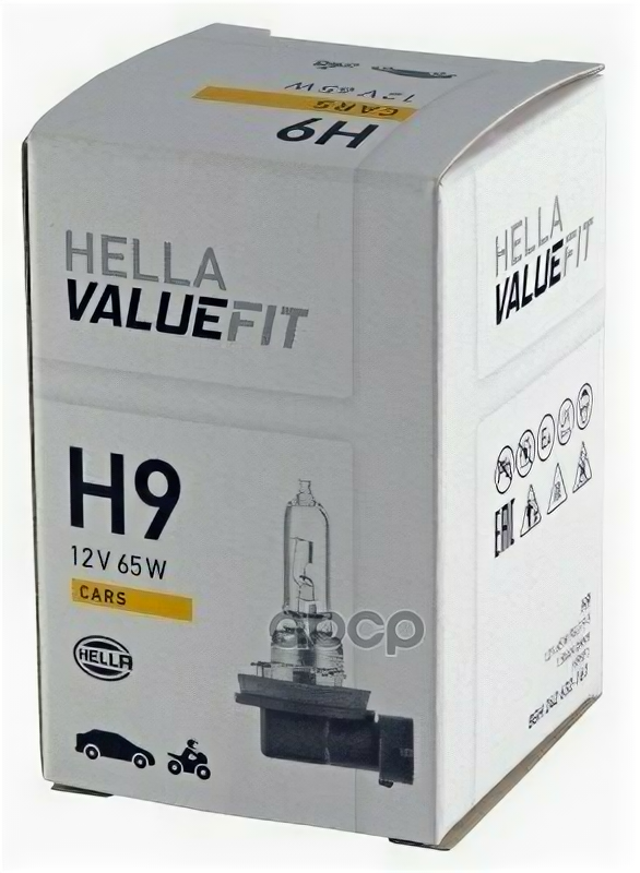 Лампа Valuefit H9 HELLA арт. 8GH242632-161