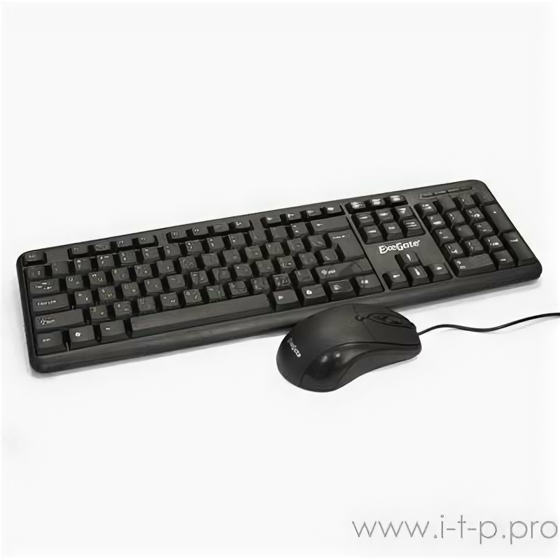 Комплект ExeGate Ex286204rus Professional Standard Combo MK120 (клавиатура влагозащищенная 104кл., д
