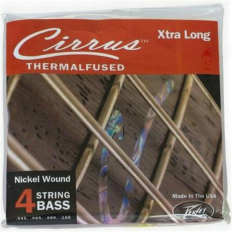 PEAVEY Cirrus Bass String 4XL .045 .065 .080 .105 Thermal Fused стр. для бас . гит.