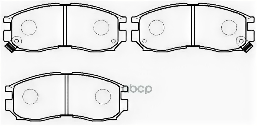 Колодки Тормозные Дисковые HSB арт. HP5064