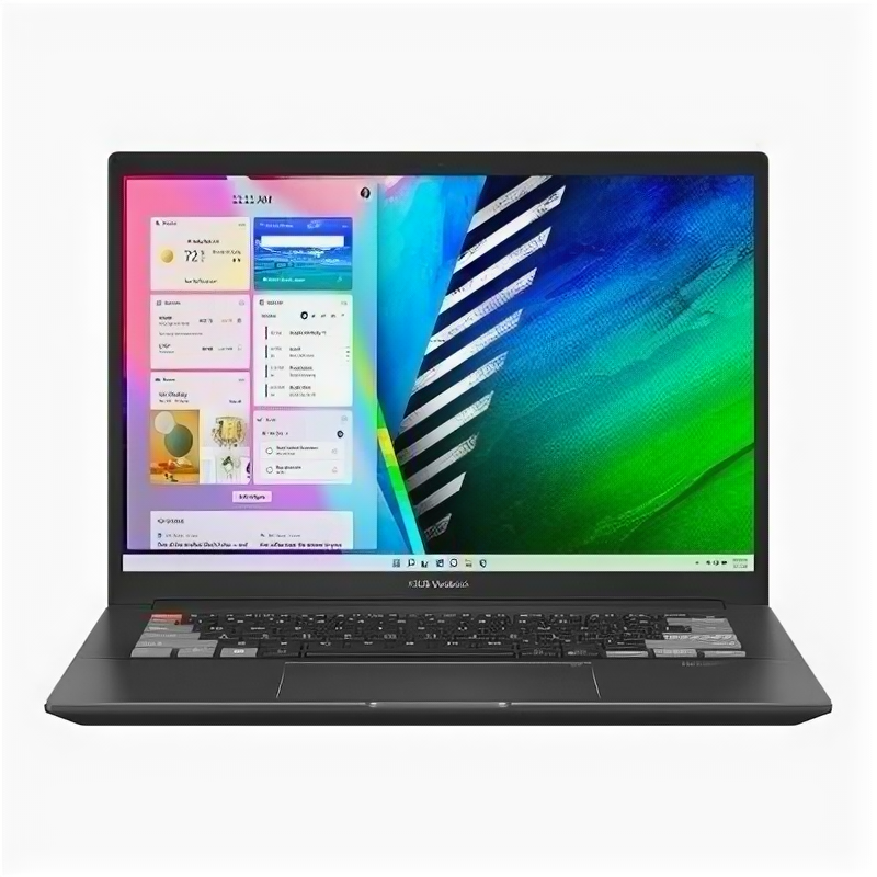 ASUS Ноутбук ASUS VivoBook Pro 14 OLED M7400QE-KM117 90NB0V51-M004H0 Black 14" {OLED yzen 7-5800H/16G/512G SSD/RTX 3050Ti 4G/noOs}