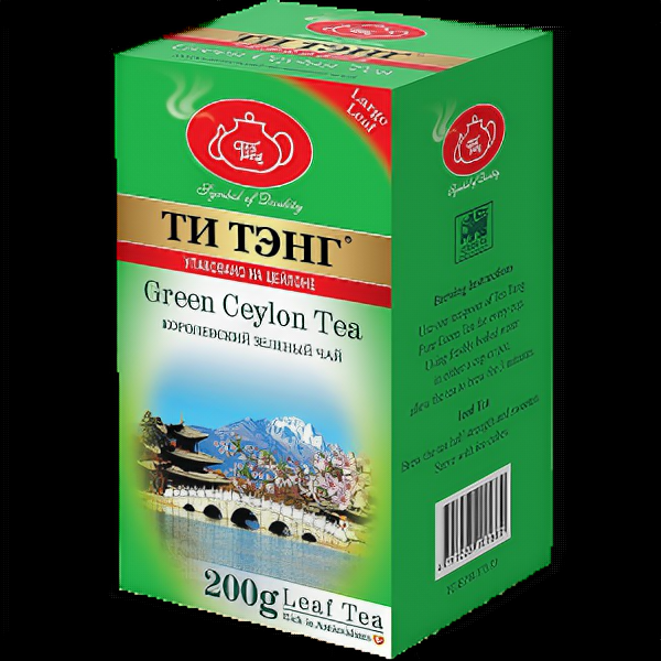 Чай зелёный ТМ "Ти Тэнг"- Королевский, 200 г. - фотография № 2