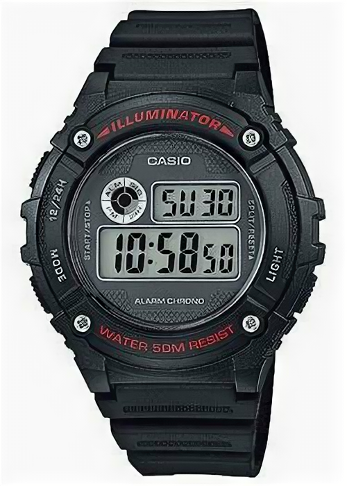 Часы Casio W-216H-1A