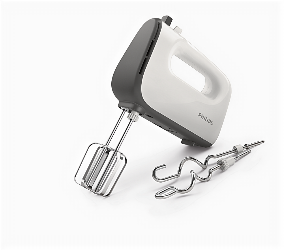Миксер Philips HR3740/00 Viva Collection, белый/светло-серый